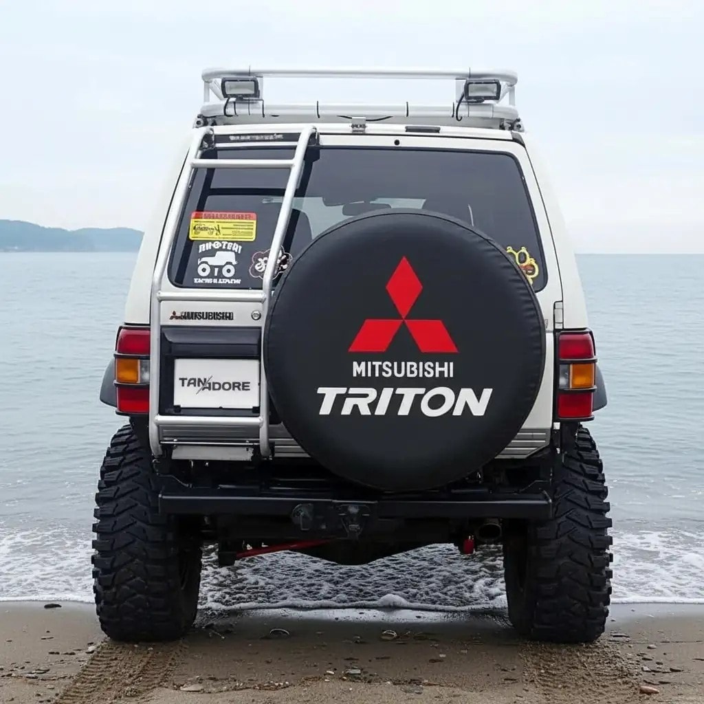 Mitsubishi Triton Spare Wheel Tire Cover